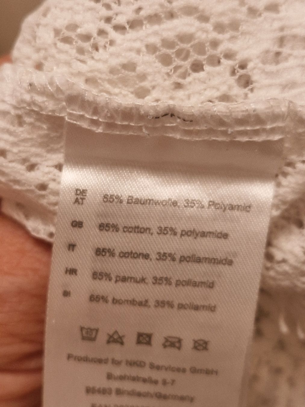 Chemisiers: Damen Bluse weiss Spitze – D'occasion à Binningen par Daja75 4
