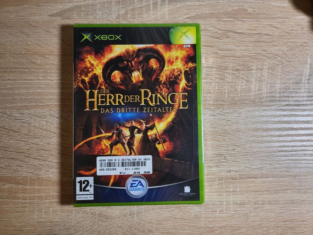 Xbox Classic/Herr der Ringe/Sealed (Neu und originalverpackt) in Sursee ...