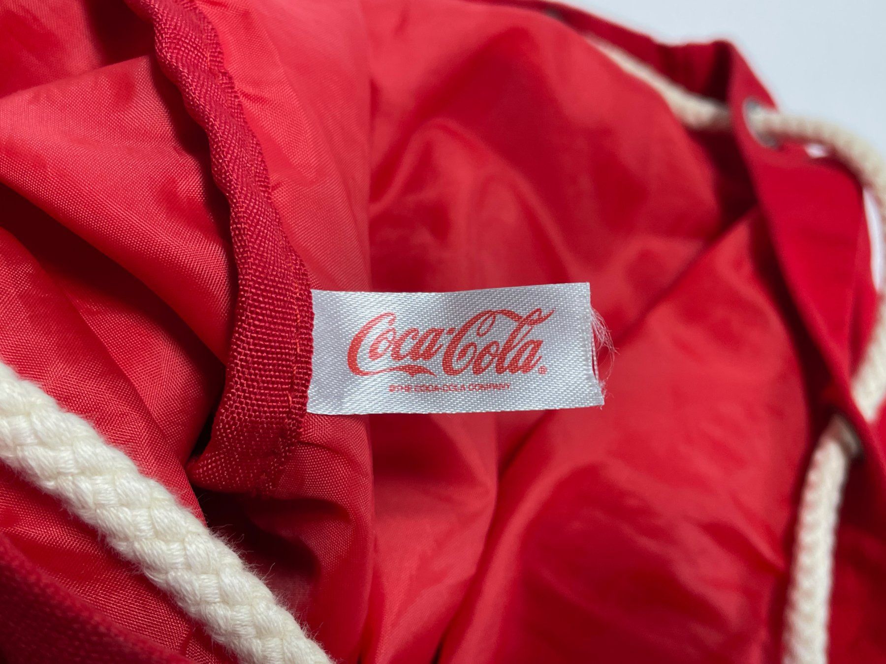 Coca-Cola Borse: Vintage 80s Coca-Cola Beach Bag – Usato da Zürich venduto da le_souk 3