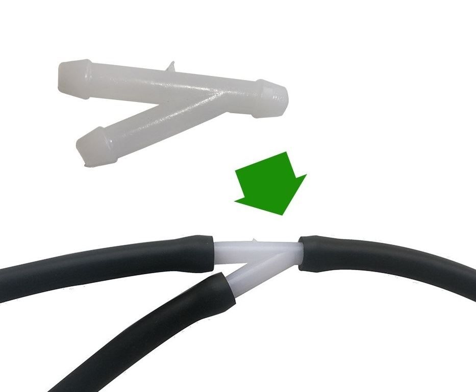 Alle Autoersatzteile: 10 Stück Universal PVC Schlauchverbinder – Neu und originalverpackt aus Flawil von SELMANAUTOTEILE