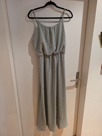 Damen Kleid ONLY Grösse 38 Tupfen lang neuwertig!