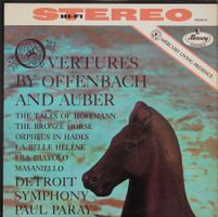 Mercury SR 90215 / Overtures / Offenbach / Auber