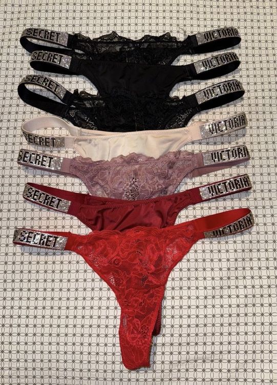 Slip Moderno Victoria's Secret No Show Verde Mare – Taglia XL, Nuovo