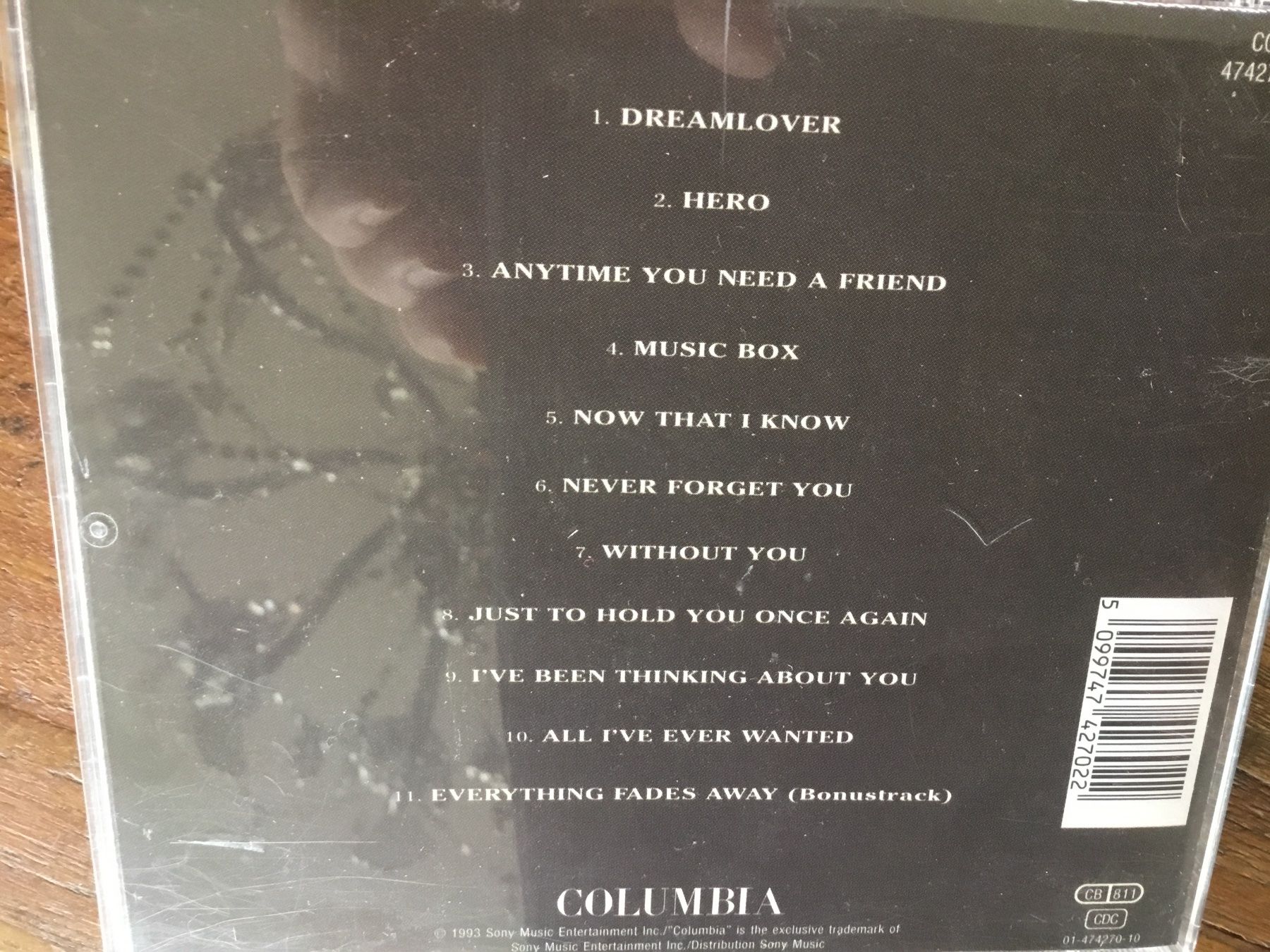 CD: Mariah Carey - Music Box CD – Usato da Thierachern venduto da sweden08 1