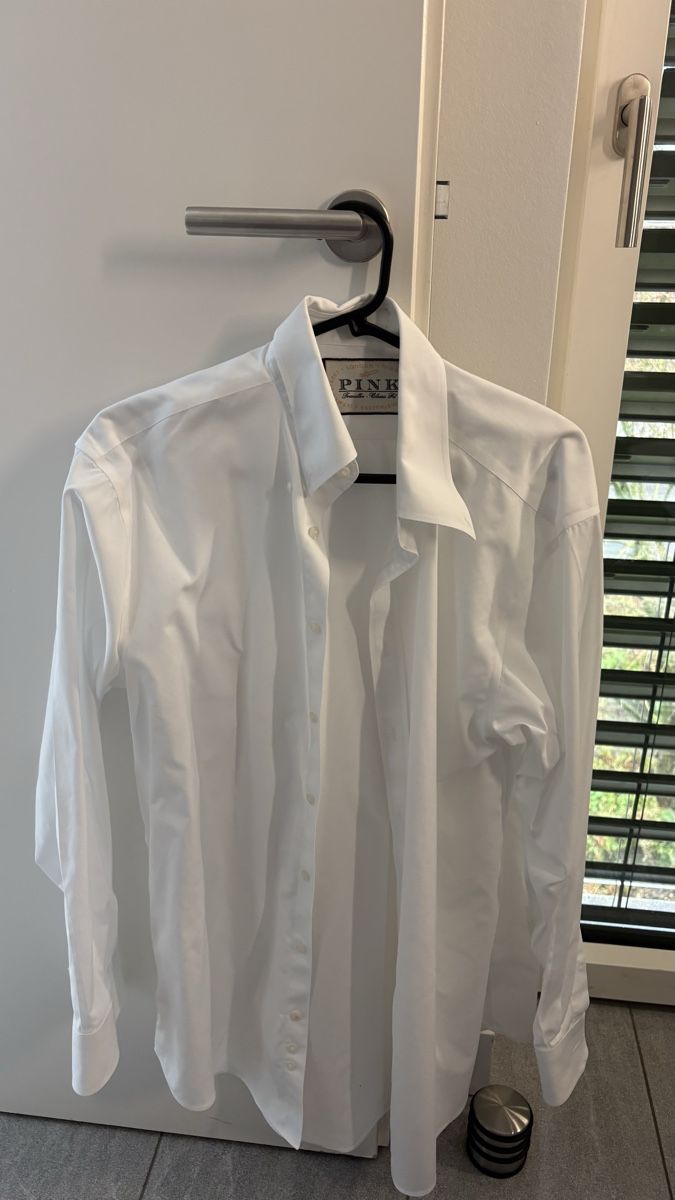 Camicie: Thomas Pink white shirt  39-86 – Usato da Pully venduto da Sell_it_all