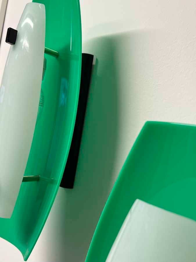 Guzzini Lampade: Harvey Guzzini Wandleuchte 1970 – Usato da Pregassona venduto da ModernistaCH 6