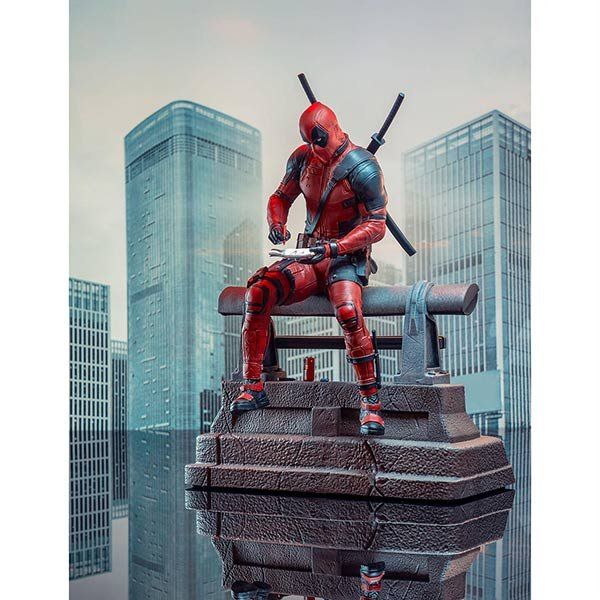 Marvel Figuren: Marvel Movie Premier Collection: Deadpool - Statue - 25 cm – Neu und originalverpackt aus Zofingen von ActionSpielzeug 5