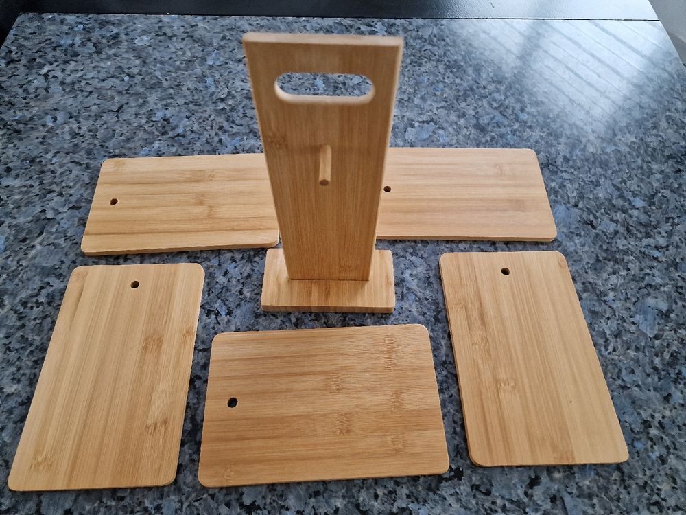 Bambus Displayständer Für Schallplatten - 50+ LP Aufbewahrung