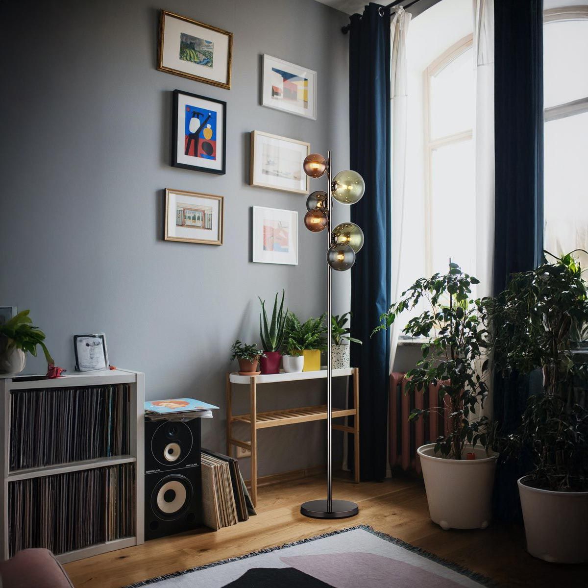 Lampade: Stehleuchte, LED, Glas, 155 cm Höhe – Nuovo (secondo la descrizione) da Kreuzlingen venduto da Smart-Light 2