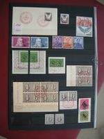 LOT ALTSCHWEIZ, BLOCK AUSSCHNITTE GESTEMPELT, AB 1938