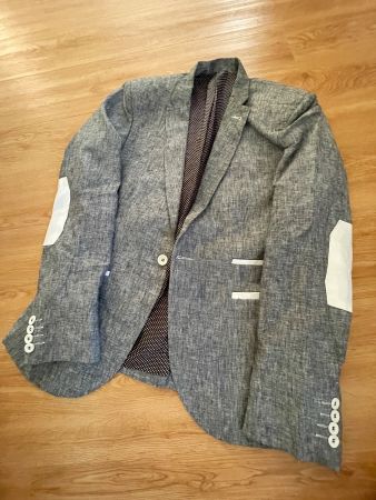 Blazer Massimo Dutti gris