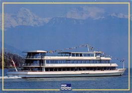 Thunersee, MS BERNER OBERLAND, gelaufen 1980