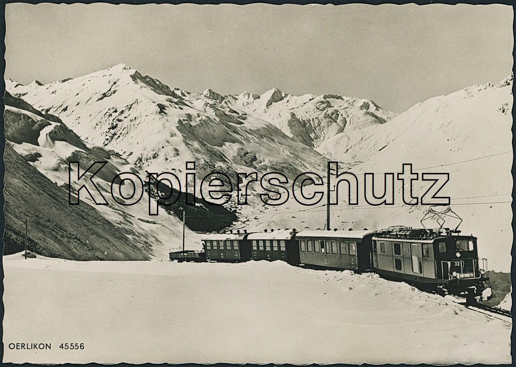 Ansichtskarten: URS Oberalp Pass - Bahn FO - Andermatt – Neu (gemäss Beschreibung) aus Schindellegi von Jonathan77