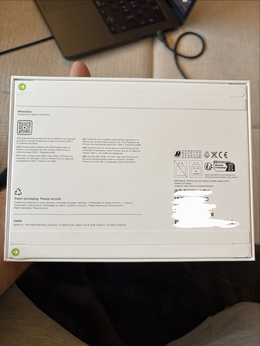 Apple Portables: iPhone Duo 512GB StarWhite – Neuf avec emballage d'origine à Schlieren par ManTYnited 1