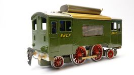 e52 Spur 0 WSM / Eigenbau SNCF E-Lok grün