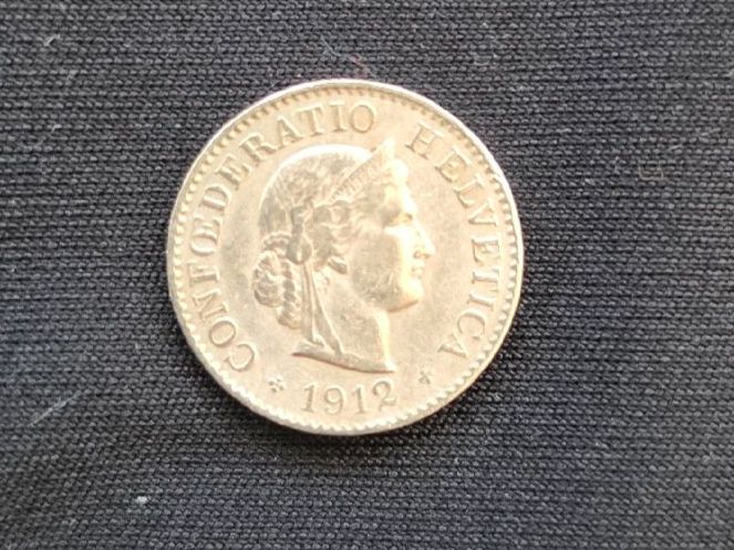 Tutti le monete: 5 cts 1912 – Usato da Genève venduto da bbastos