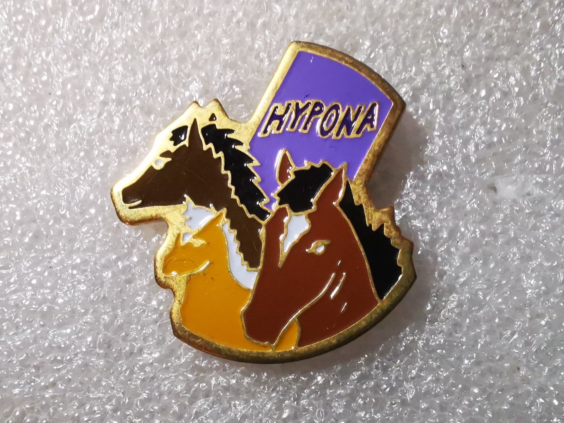 Placchette & Badge: Ansteckpin 14: Hypona – Usato da Oppligen venduto da Pin-Fall-Shop