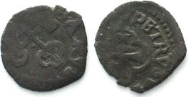 Vatikan AVIGNON Patard o.J. URBAN VIII. 1623-1644, Billon