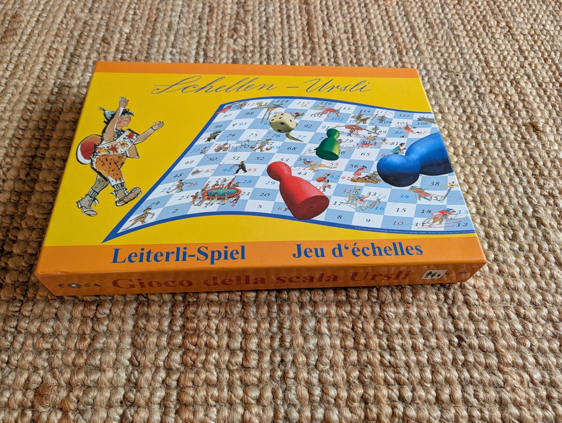Jeux: Schellen-Ursli Leiterli-Spiel – D'occasion à Nänikon par Haexli_70
