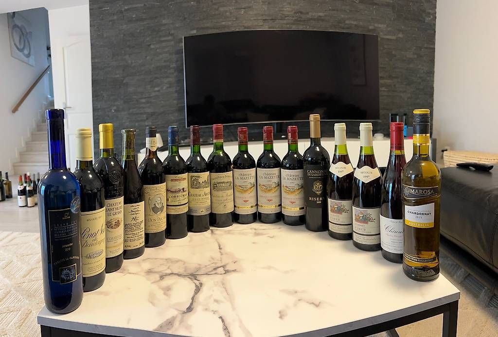 Wein: 16 vins de dégustations, Bordeaux+Bourgognes+Etc, 250frs – Gebraucht aus Genève von app_fqz5 1