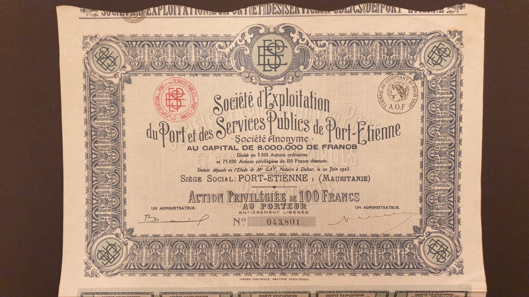 Documenti: Afrika. Kolonialtitel. – Usato da Goldach venduto da armando_r 3
