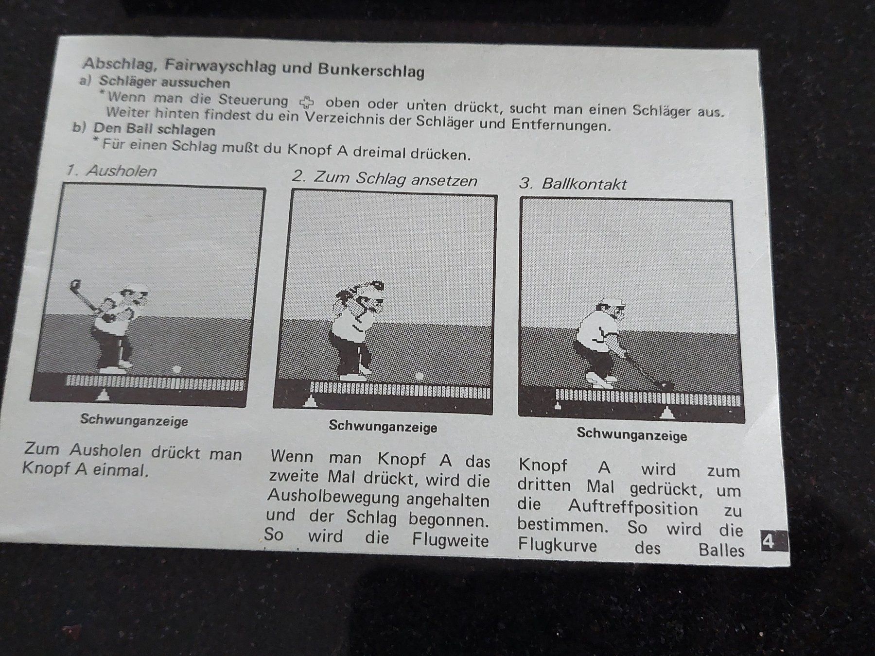Nintendo Giochi: GOLF (PAL) - BIG BOX! - NINTENDO NES – Usato da Spiegel b. Bern venduto da Natix 8