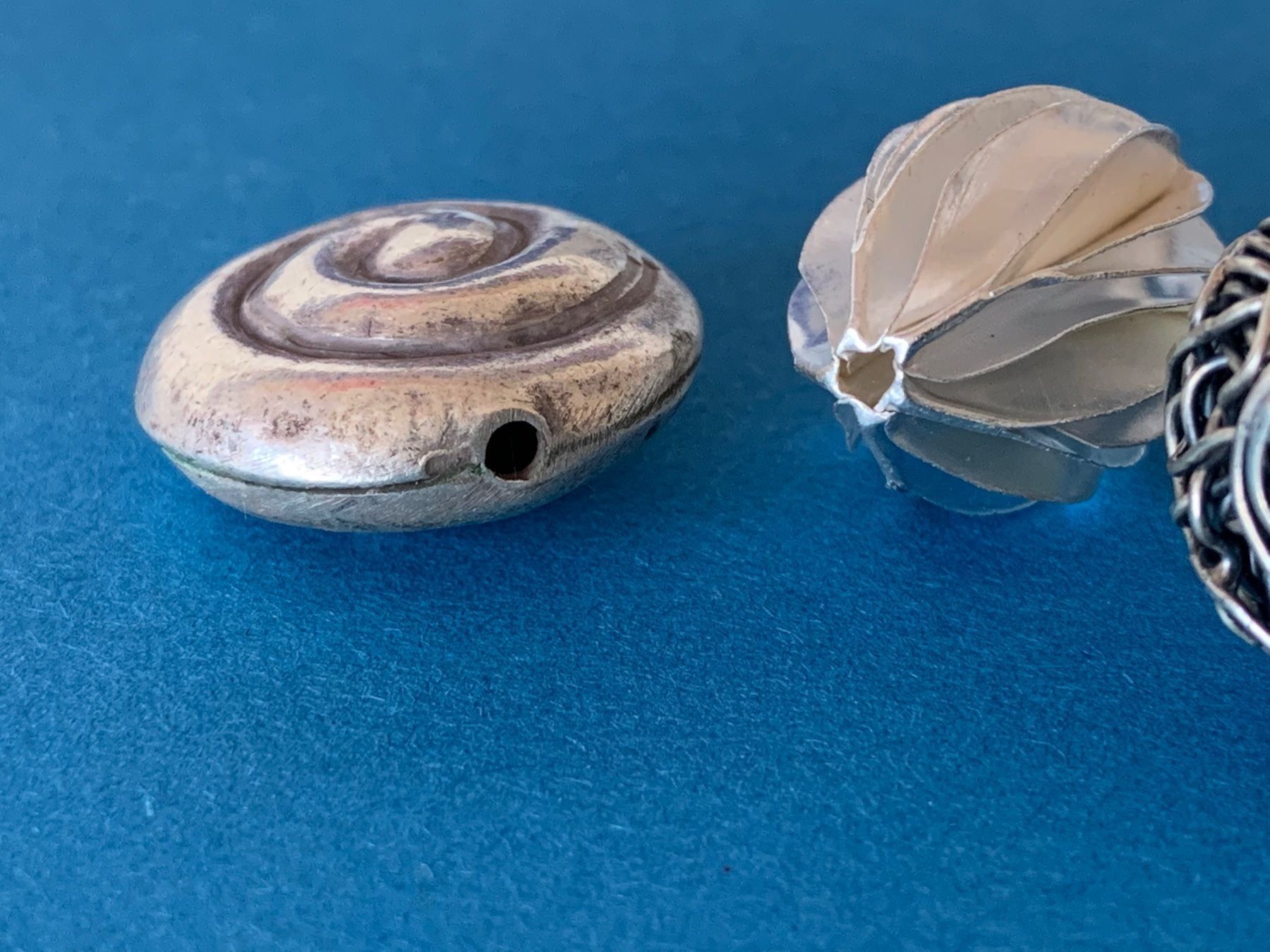 Anhänger: ECHTE Silber-Anhänger DESIGNERKUGELN (925) – Gebraucht aus Dittingen von Bijoubelle 1
