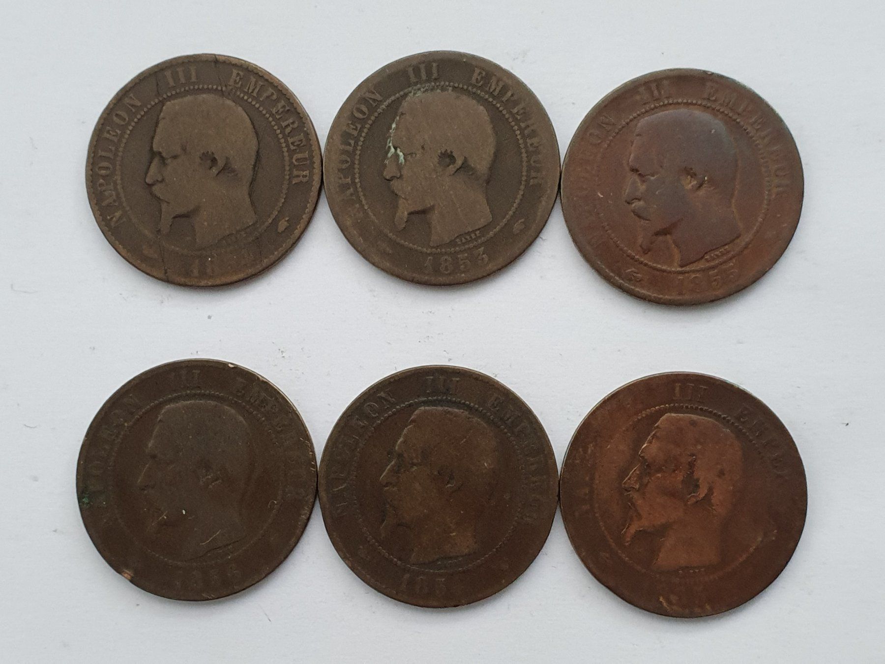Tutti le monete: 6x 10 Centimes Lot Nr 8 – Usato da Pravidondaz venduto da LVtik 1