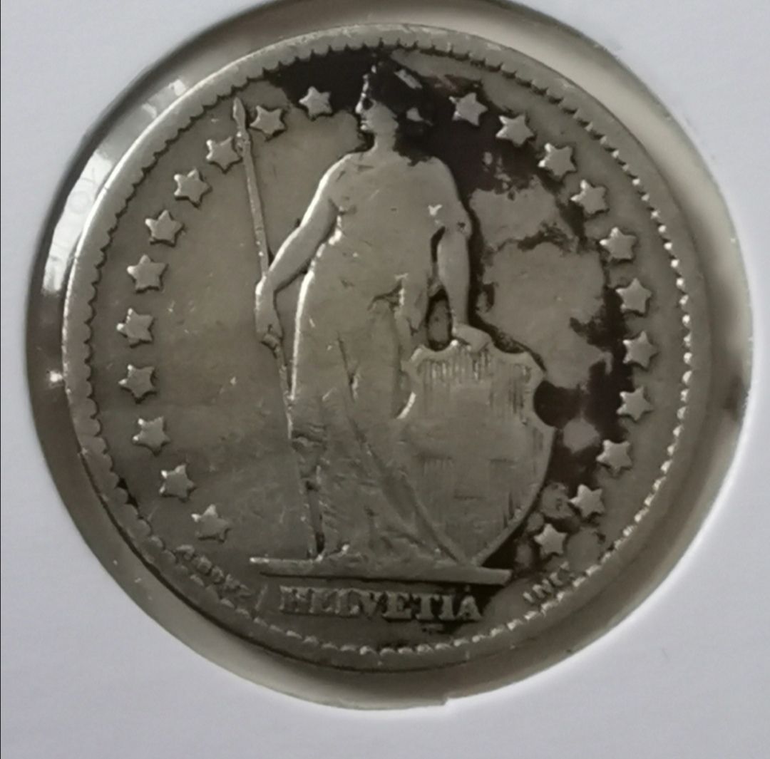 Alle Münzen: 1 Franken 1880 Silber – Gebraucht aus Zürich von turbopuz 1