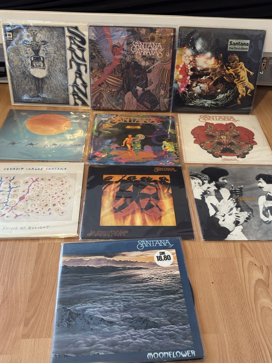 Dischi in vinile: Santana, 10 x Schallplatten Sammlung – Usato da Muttenz venduto da Petar777