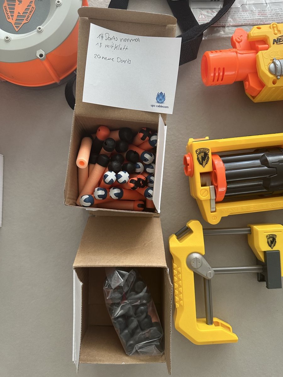 Nerf Spielzeuge: Nerf Waffen Set mit Zubehör gebraucht – Gebraucht aus Berg SG von tob_5gnj 3