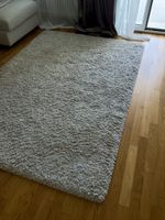 Shaggy Teppich 160 × 230 cm – Beige/Grau