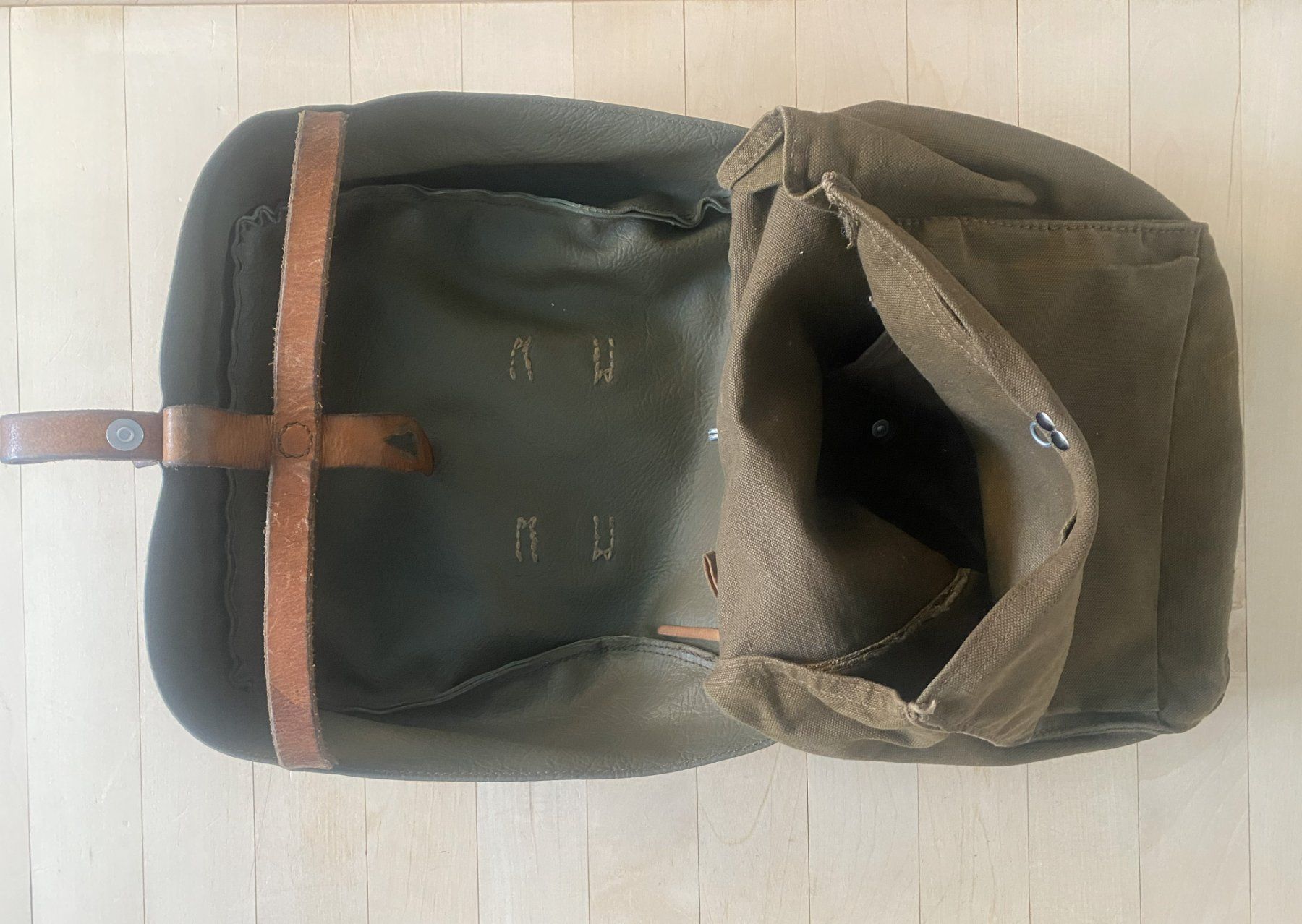 Schweizer Armee Borse: Original Schweizer Armee Brotsack inkl. Inhalt – Usato da Bern venduto da riobubbas 4