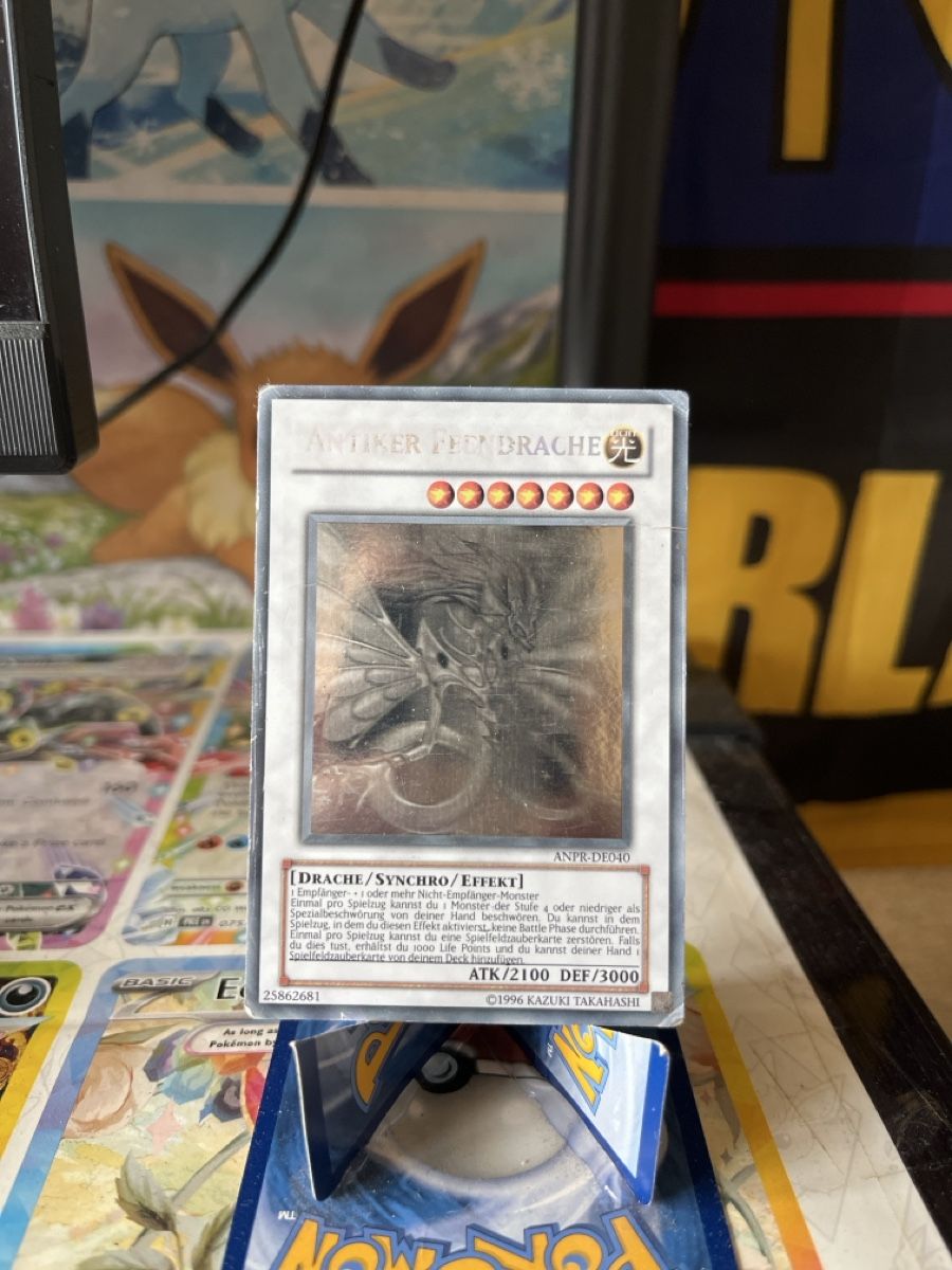 Yugioh Carte collezionabili: Ghost Rare Yugioh "Antiker Feen-Drache" ANPR-DE040 – Usato da Wittenbach venduto da CHollectibles