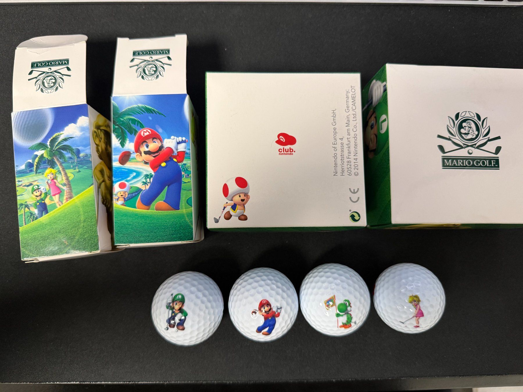Palloni: Club Nintendo Mario Set de Golf - Balls Set – Nuovo (secondo la descrizione) da Pont-de-la-Morge venduto da Darfal 2