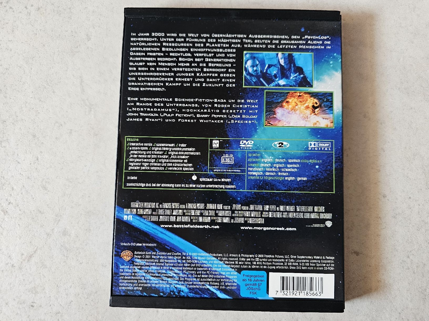 Alle DVDs: Battlefield Earth  -  Kampf um die Erde – Gebraucht aus Schneisingen von backstore24 1