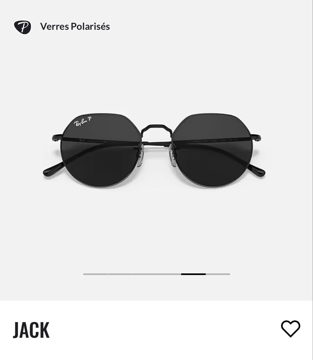 Ray-Ban Occhiali & Lenti: Lunettes de soleil Ray-Ban Jack – Usato da Farvagny-le-Grand venduto da Gamach 3