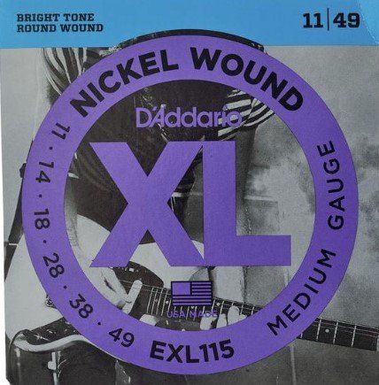 D'Addario Strumenti musicali: Daddario EXL115 E-Gitarrensaiten – Nuovo e nell'imballaggio originale da Bäch SZ venduto da 24MusicAuktionen
