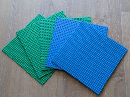 5 Stück Lego Baseplate 32x32 (Item No: 3811) [used]