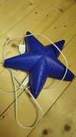 Wandlampe Stern blau von IKEA