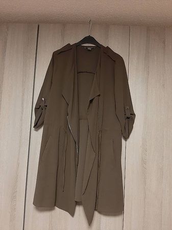 Primark dünne Jacke Gr. 34 Olivgrün