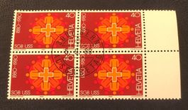 4 er Block Nr.643 mit Vollstempel Bern
