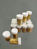 💥Tief Preis, 12 Stück Dose Streuglitzer Gold