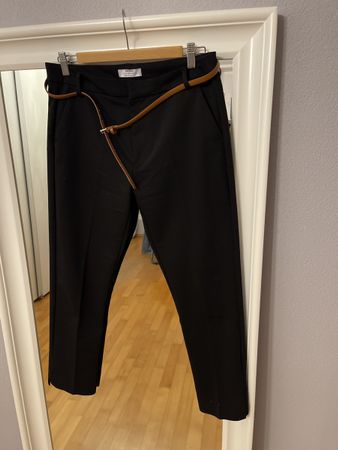 Bershka Stoffhose, Grösse 42, schwarz, Top Zustand!