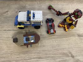 Lego Set Konvolut Polizei Fahrzeug Boot und Figur gebraucht
