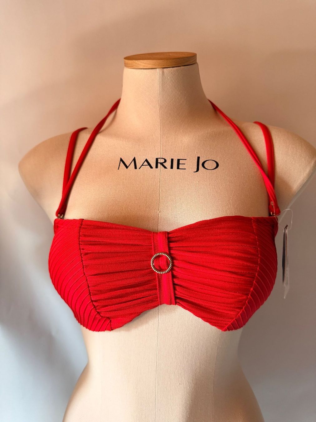 Beldona Costumi da bagno & Bikini: BELDONA, Bikini-Oberteil KALA, Grösse 36B/C, Farbe Rot – Nuovo e nell'imballaggio originale da Rudolfstetten venduto da gst_g7xl 2