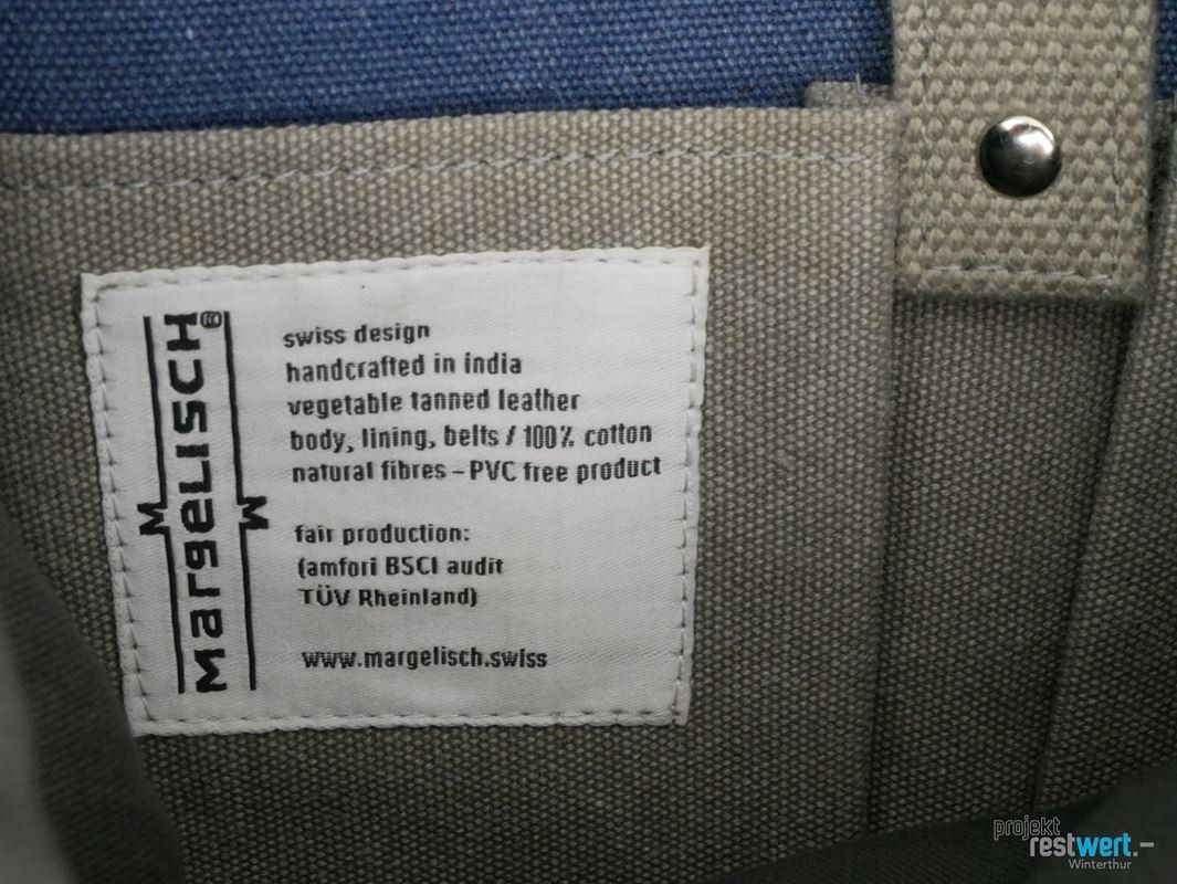 Margelisch Rucksäcke: MARGELISCH Canvas Rucksack - Evon 1, charcoal – Neu (gemäss Beschreibung) aus Winterthur von Restwert_Winterthur 5