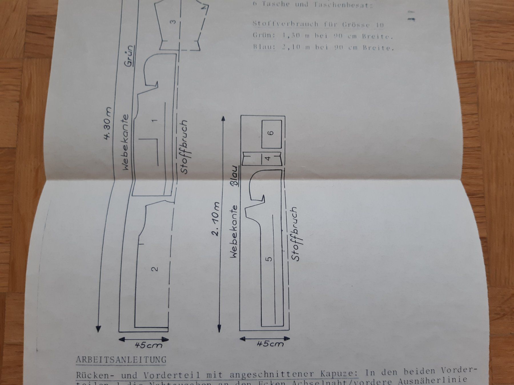 Cartamodelli: Schnittmuster für Bademantel – Usato da Windisch venduto da Re_ 6