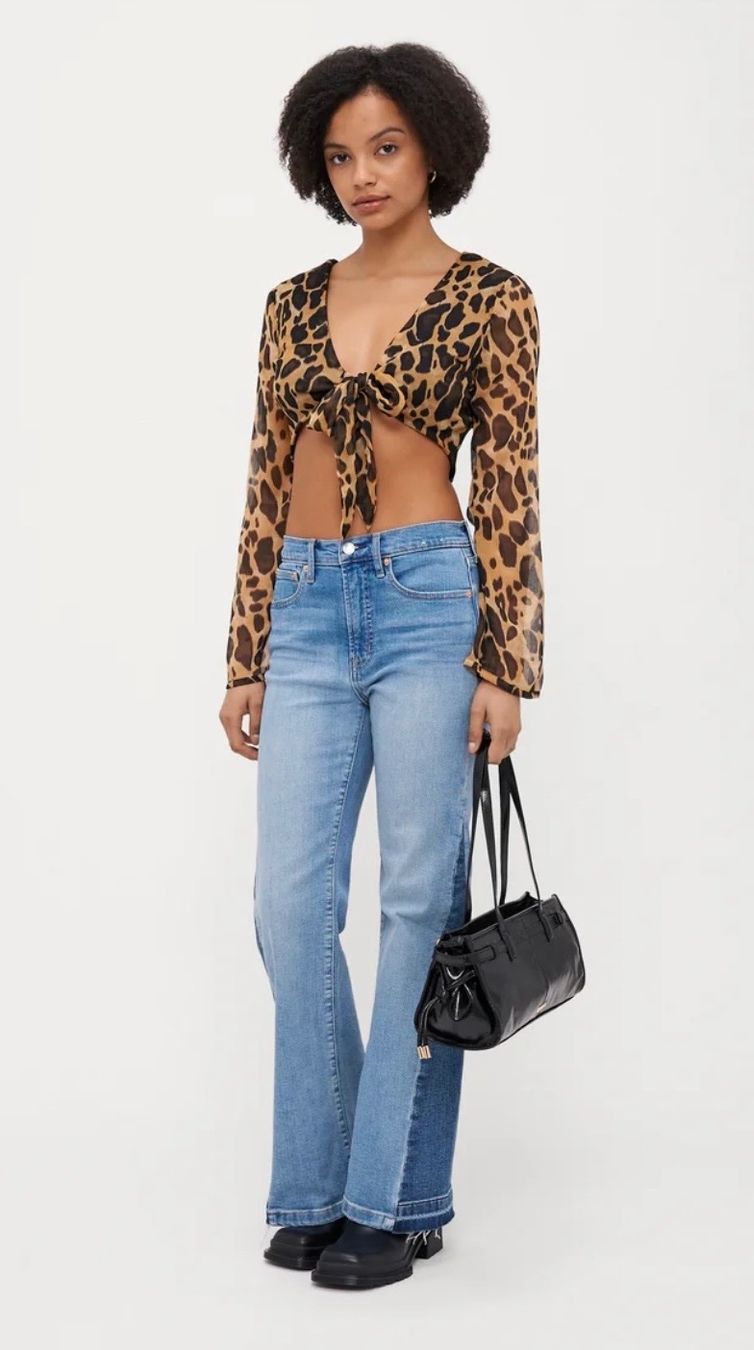 Stradivarius Blusen: Only tie front Crop Top / Bluse / Grösse L / XL – Neu (gemäss Beschreibung) aus Effretikon von YaMn 6