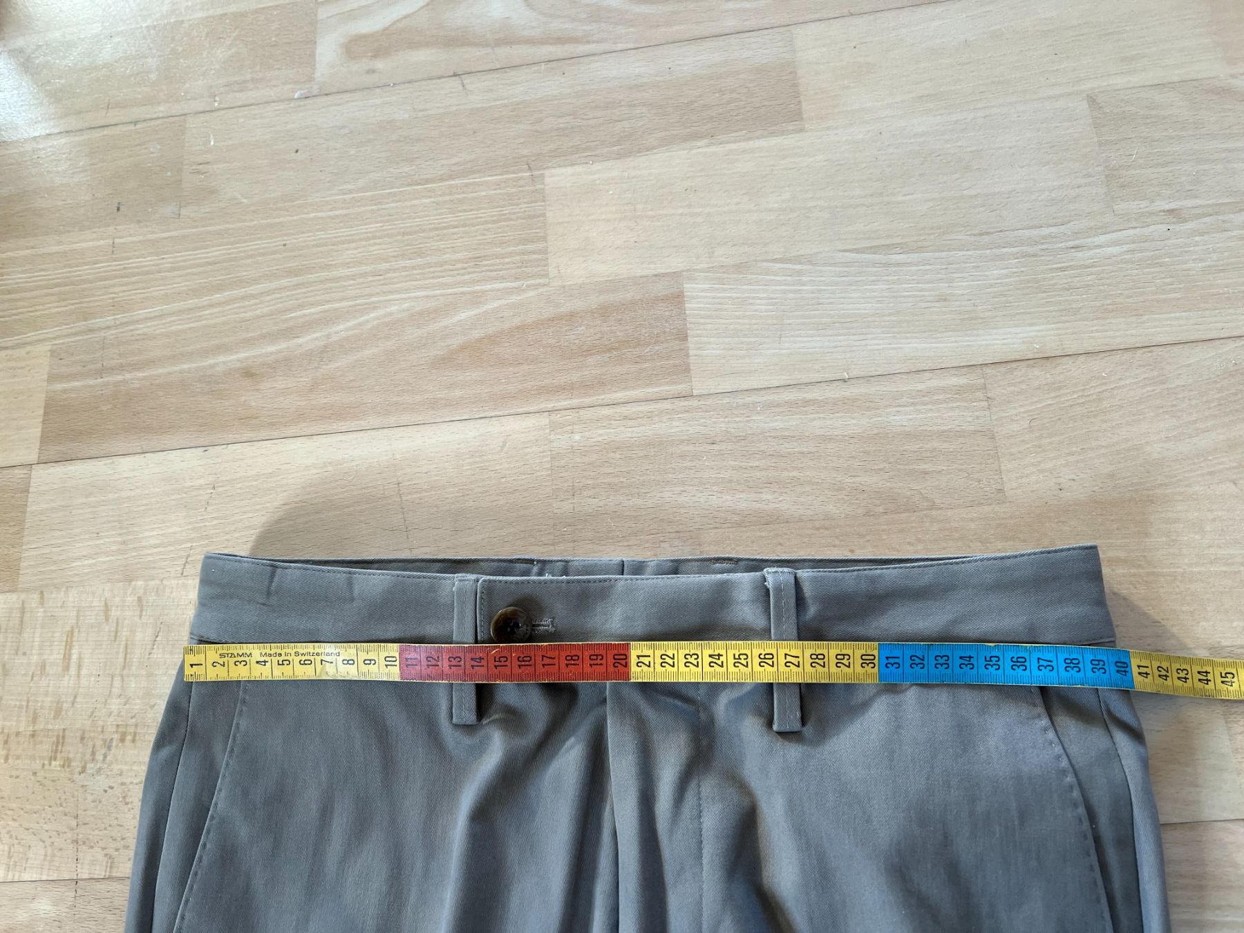 Hosen: BARUTTI Hose, Baumwolle, Gr. 90, Beige, NEU – Neu und originalverpackt aus Worb von farben20zauber 4